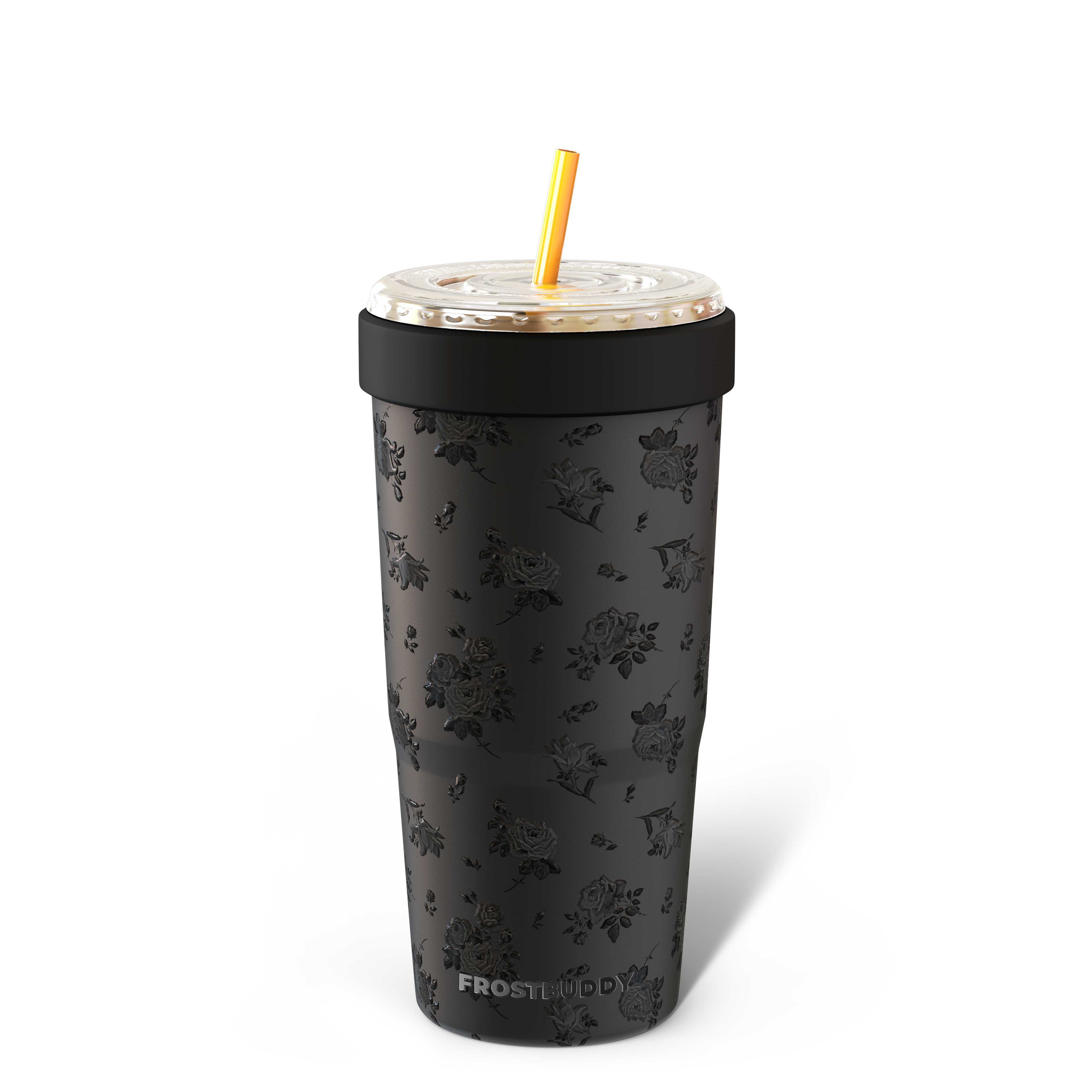 To-Go Buddy | Black Floral